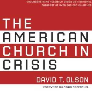 The American Church in Crisis, David T. Olson