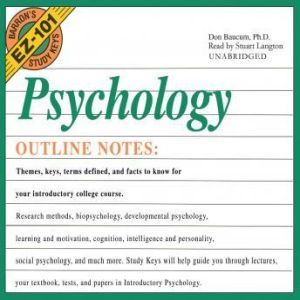 Barrons EZ101 Study Keys Psychology..., Don Baucum, Ph.D.