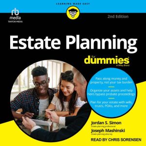 Estate Planning For Dummies, 2nd Edit..., Joseph Mashinski