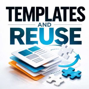 Templates and Reuse, Luke Beatty