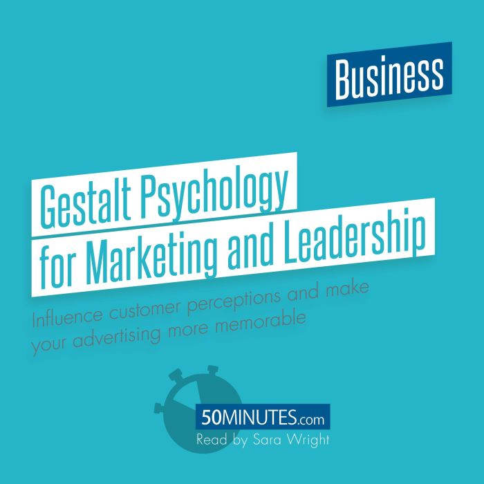 Gestalt Psychology for Marketing and ..., 50minutes