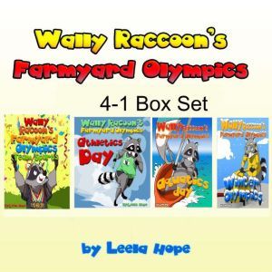 Wally Raccoons 4Book Collection, Leela Hope