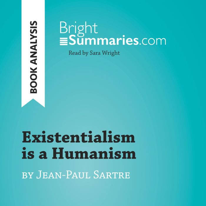 Existentialism is a Humanism by Jean..., Bright Summaries