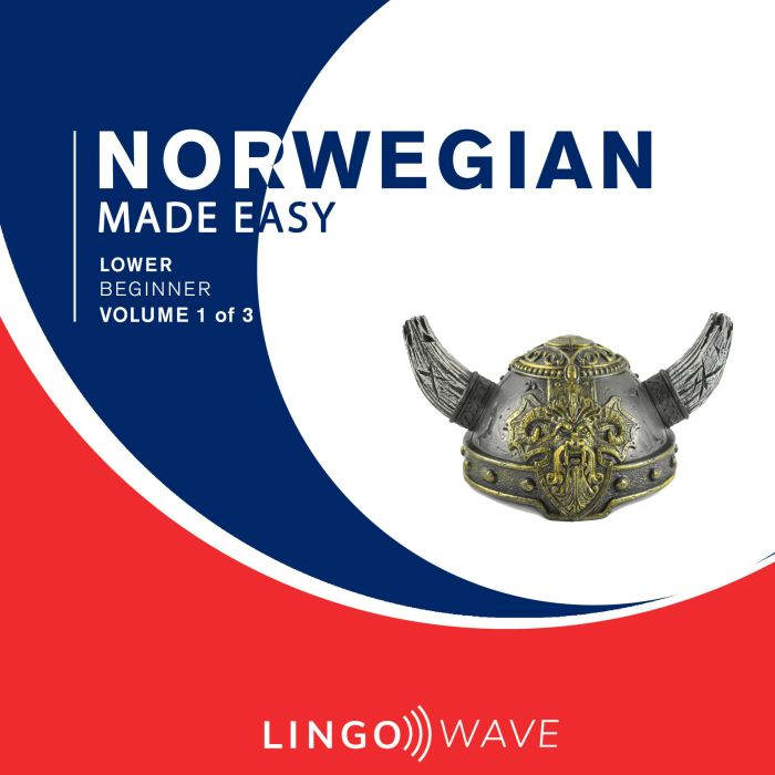 Norwegian Made Easy  Lower beginner ..., Lingo Wave