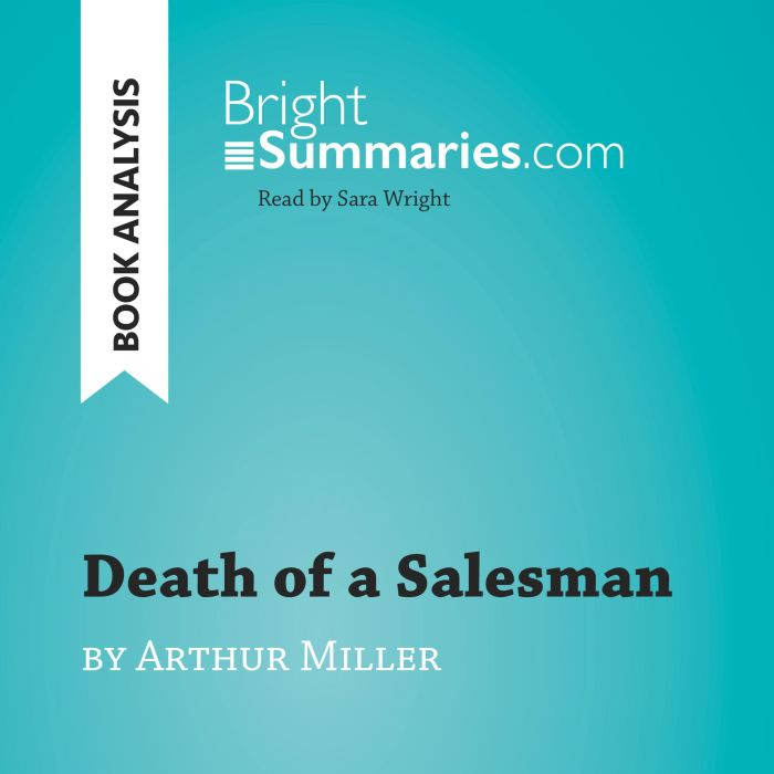 Death of a Salesman by Arthur Miller ..., Bright Summaries