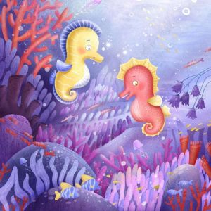 Sandy Seahorse learns to not say no..., Linnea Taylor