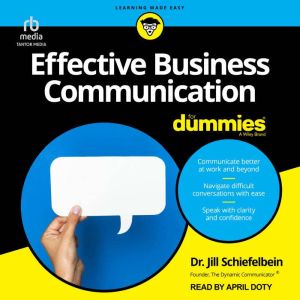 Effective Business Communication For ..., Jill Schiefelbein
