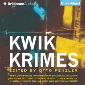 Kwik Krimes, Otto Penzler Editor