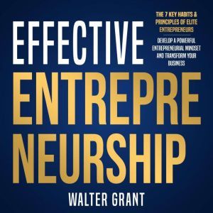 Effective Entrepreneurship: The 7 Key Habits & Principles of Elite Entrepreneurs: Develop a Powerful Entrepreneurial Mindset a