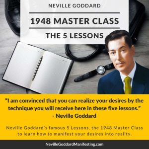 1948 Master Class The 5 Lessons by N..., Neville Goddard