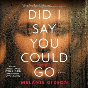 Did I Say You Could Go, Melanie Gideon
