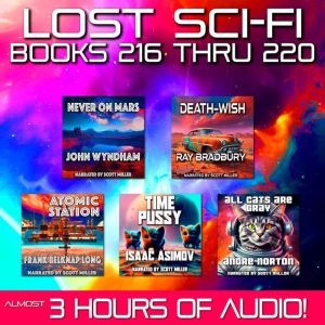 Lost SciFi Books 216 thru 220 Five..., John Wyndham