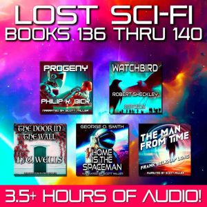 Lost SciFi Books 136 thru 140, Philip K. Dick
