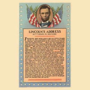 The Gettysburg Address, Abraham Lincoln