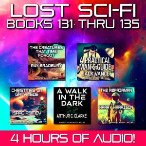 Lost SciFi Books 131 thru 135, Jack Vance
