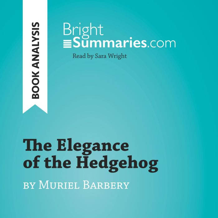 The Elegance of the Hedgehog by Murie..., Bright Summaries