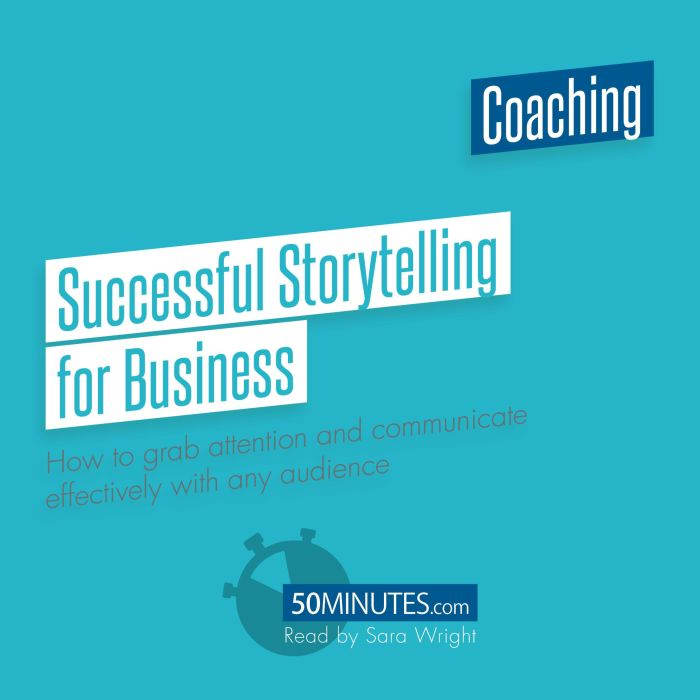 Successful Storytelling for Business, 50minutes