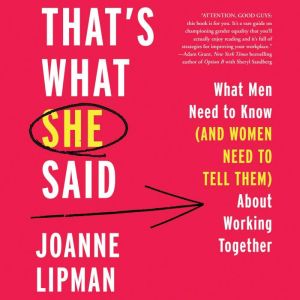 Thats What She Said, Joanne Lipman