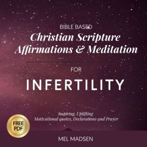 BIBLE BASED Christian Scripture Affirmations and Meditation For Infertility: Inspiring, Uplifting, Motivational Quotes, Declar