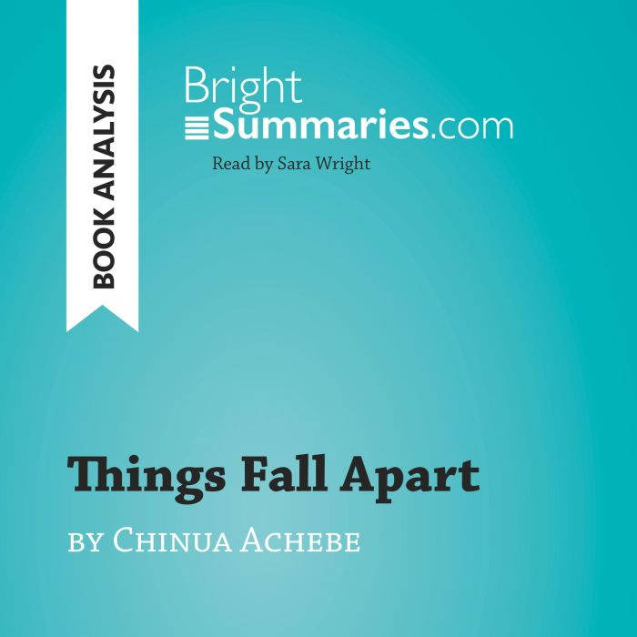 Things Fall Apart by Chinua Achebe B..., Bright Summaries
