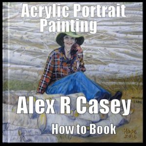 Acrylic Portrait Painting