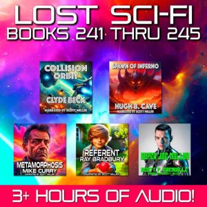 Lost SciFi Books 241 thru 245  Five..., Ray Bradbury