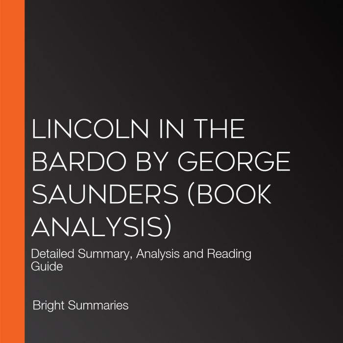 Lincoln in the Bardo by George Saunde..., Bright Summaries