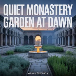 Quiet Monastery Garden at Dawn, Ambient Rest Audio