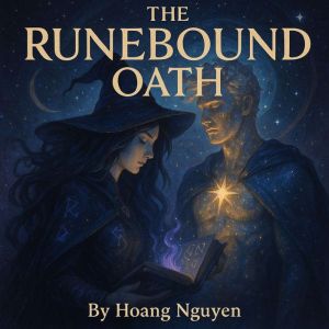 The Runebound Oath of the Midnight Witch and Her Celestial Guardian in the Veil of Eternity: Etched in Stars and Shadow Ink, a