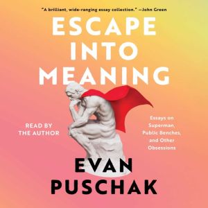 Escape into Meaning: Essays on Superman, Public Benches, and Other Obsessions
