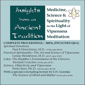 Insights from an Ancient Tradition, Paul R. Fleischman, M.D.