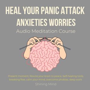 Heal your panic attack, anxieties, worries Audio Meditation Course: present moment, rewire your brain to peace, self-healing t