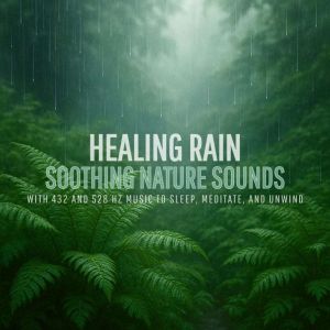 Healing Rain  Soothing Nature Sounds with 432 and 528 Hz Music to Sleep, Meditate, and Unwind: Deep Sleep, Stress Relief, Emot