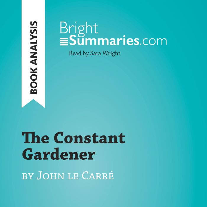 The Constant Gardener by John le Carr..., Bright Summaries