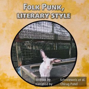 Folk Punk, literary style, Patrick Schneeweis