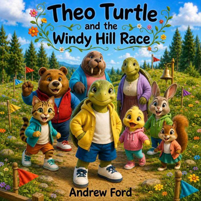 Theo Turtle and the Windy Hill Race, Andrew Ford
