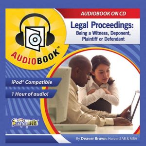 Legal Proceedings, Deaver Brown