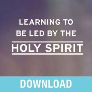 Learning to Be Led by the Holy Spirit: Letting God Guide You in Every Area of Your Life, Joyce Meyer