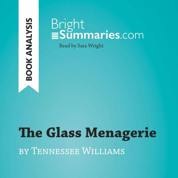 The Glass Menagerie by Tennessee Will..., Bright Summaries