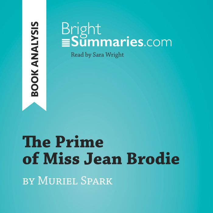 The Prime of Miss Jean Brodie by Muri..., Bright Summaries