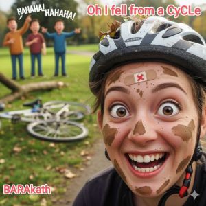 Oh I fell from a cycle