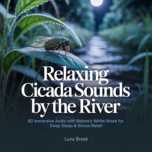 Relaxing Cicada Sounds by the River, Luna Brook