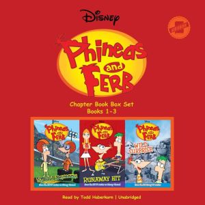 Phineas and Ferb Chapter Book Set (Books 1-3): Speed Demons, Runaway Hit, and Wild Surprise