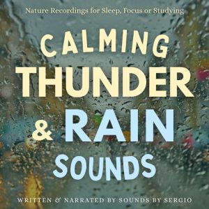 Calming Thunder & Rain Sounds: Nature Recordings for Sleep, Focus or Studying - With Wind, Thunderstorms, Crickets, Wildlife,