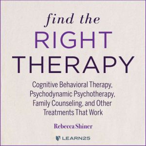 Find the Right Therapy, Rebecca Shiner