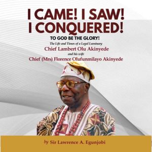 I CAME! I SAW! I CONQUERED!: The Life and Times of a Legal Luminary