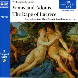 Venus & Adonis, The Rape of Lucrece, William Shakespeare