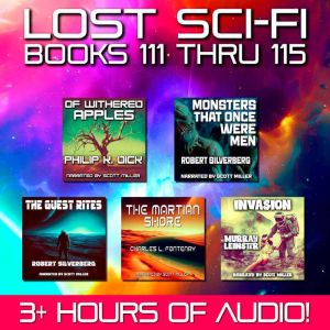 Lost SciFi Books 111 thru 115, Robert Silverberg