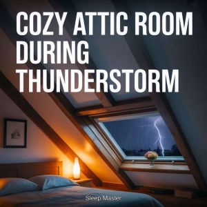 Cozy Attic Room During Thunderstorm, Sleep Master