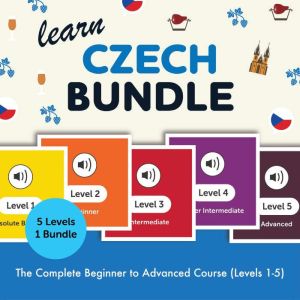 Learn Czech Bundle - The Complete Beginner to Advanced Course (Levels 1-5)